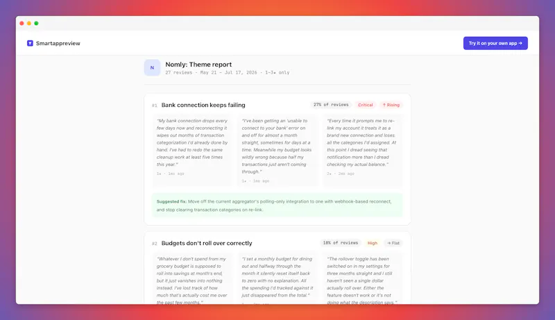Smartappreview screenshot 3