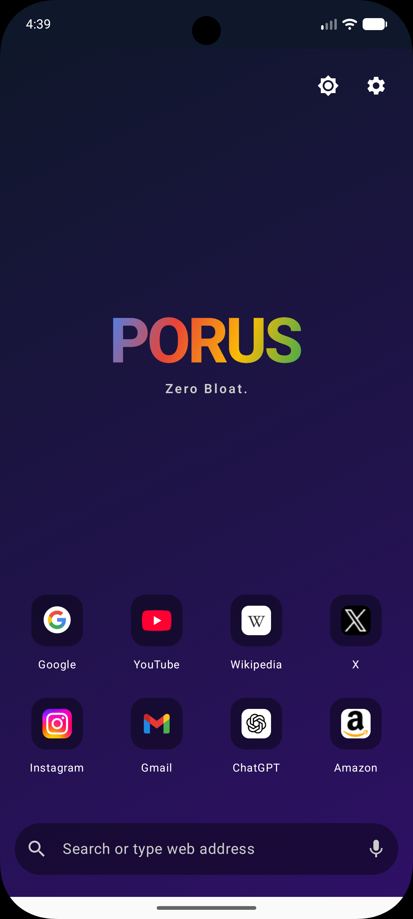 Porus Browser gallery image