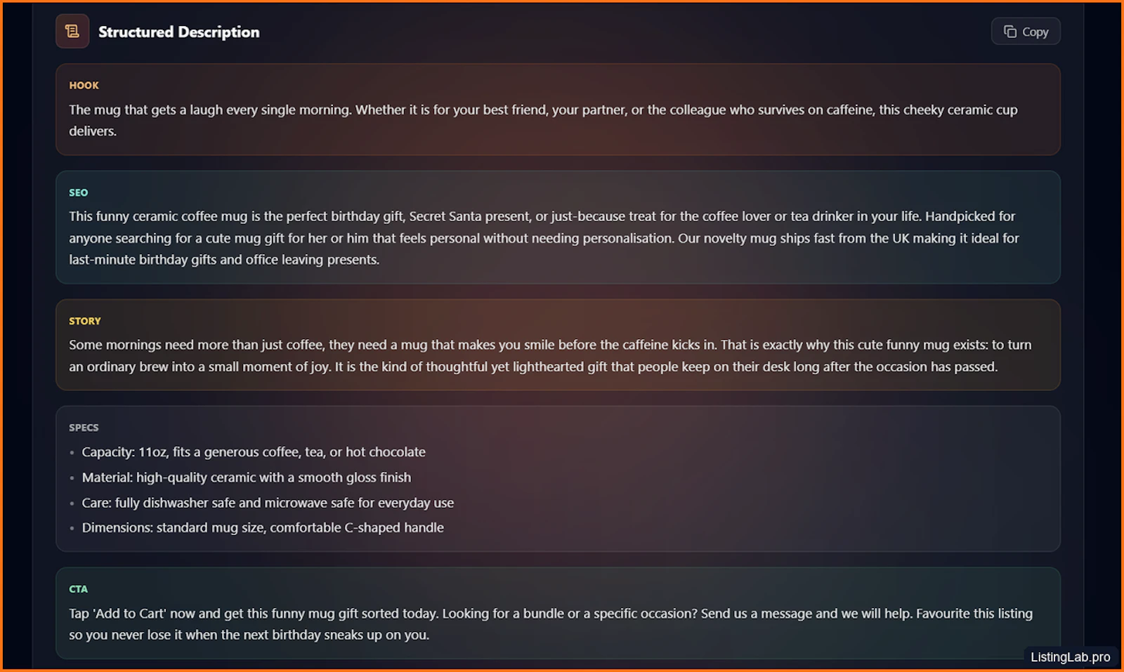 ListingLab screenshot 5