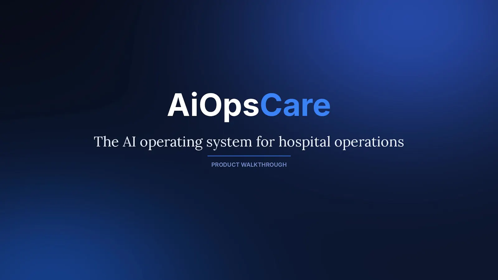AiOpsCare screenshot 1
