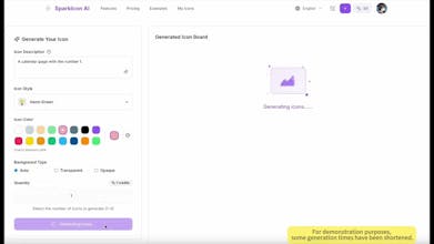 SparkIcon AI gallery image