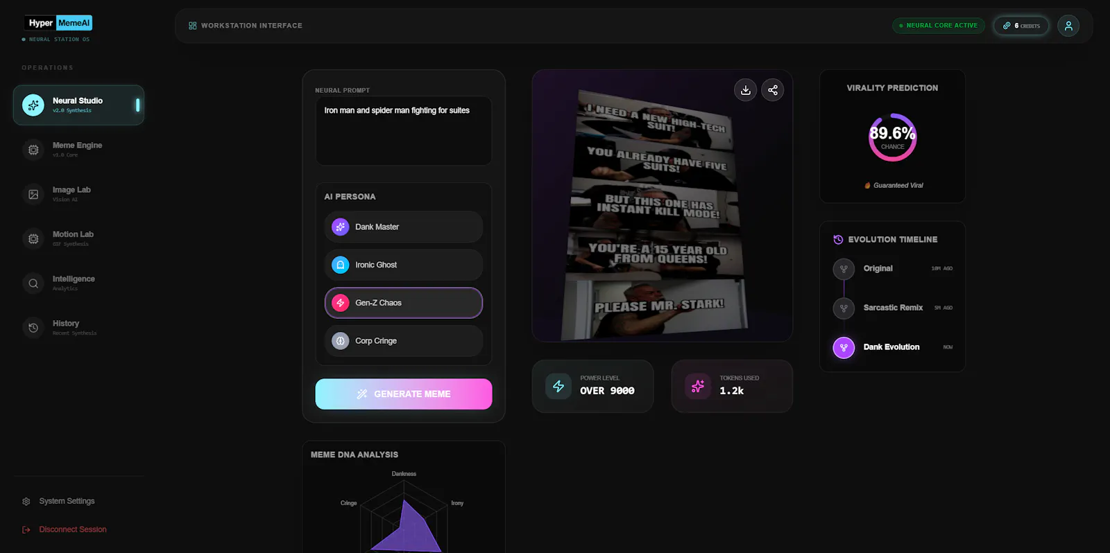 HyperMeme AI screenshot 3