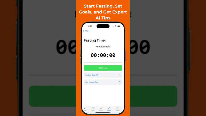 NutriCise AI screenshot 1 (video preview)