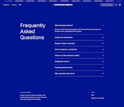 European Merch gallery image