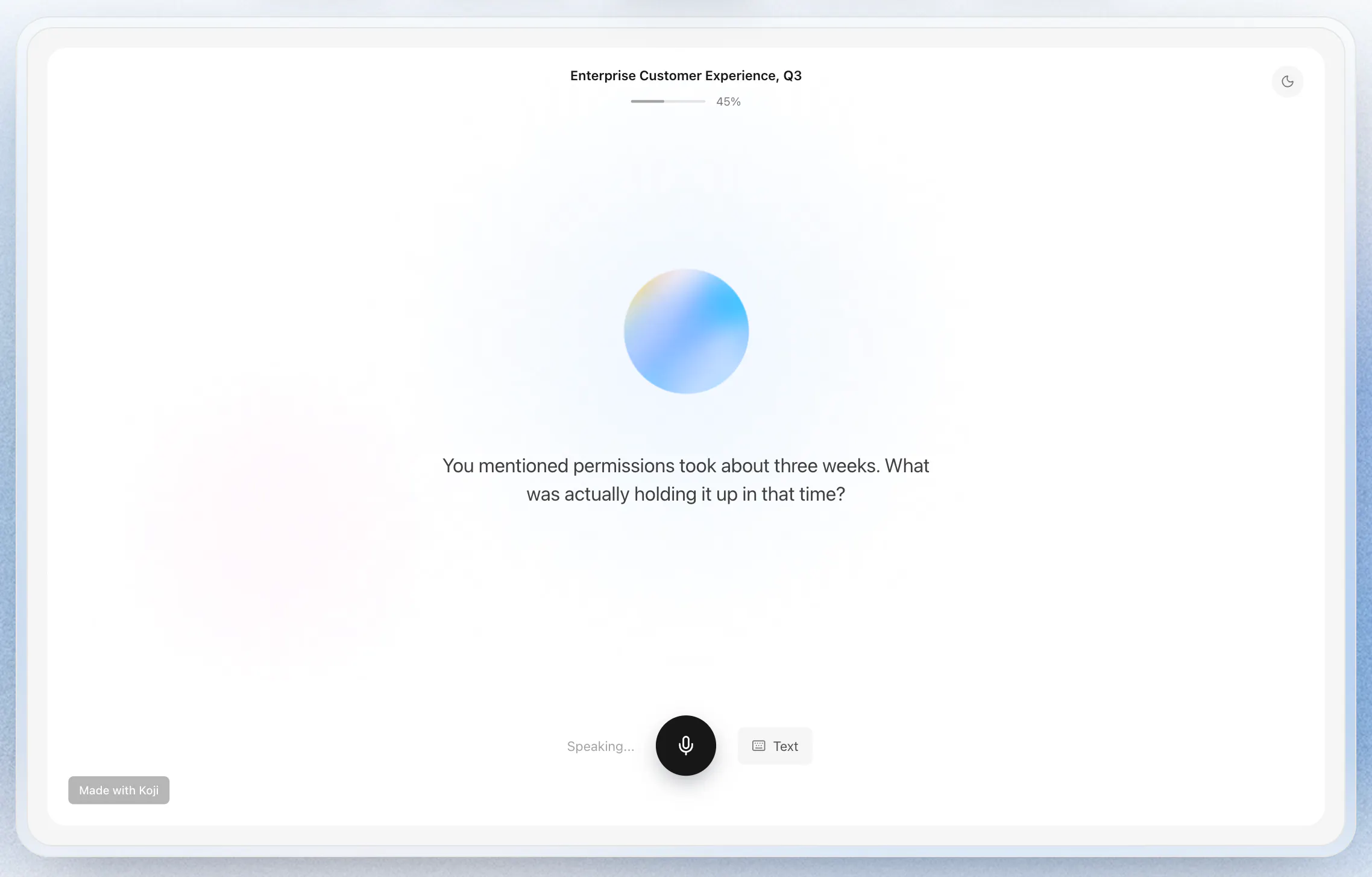 Koji AI-Native Research Platform gallery image