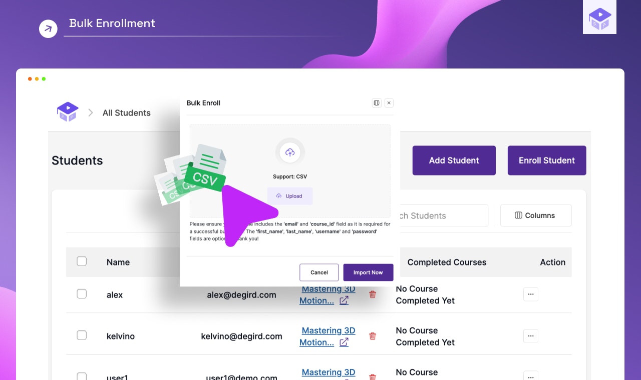 아카데미 LMS 3.0 - Academy LMS- eLearning을위한 올인원 WordPress LMS 플러그인 미디어 5