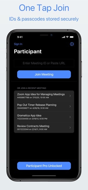 Participant for Zoom gallery image