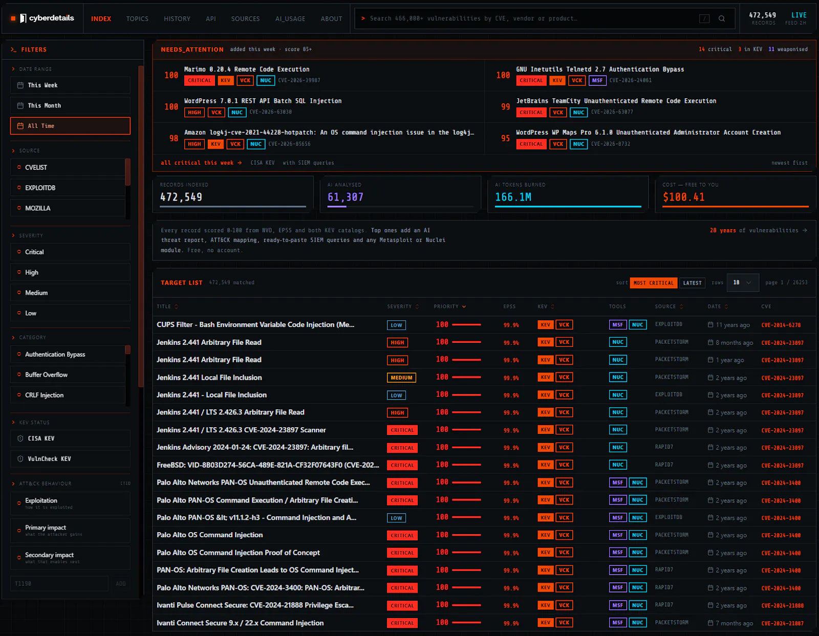 CyberDetails screenshot 1