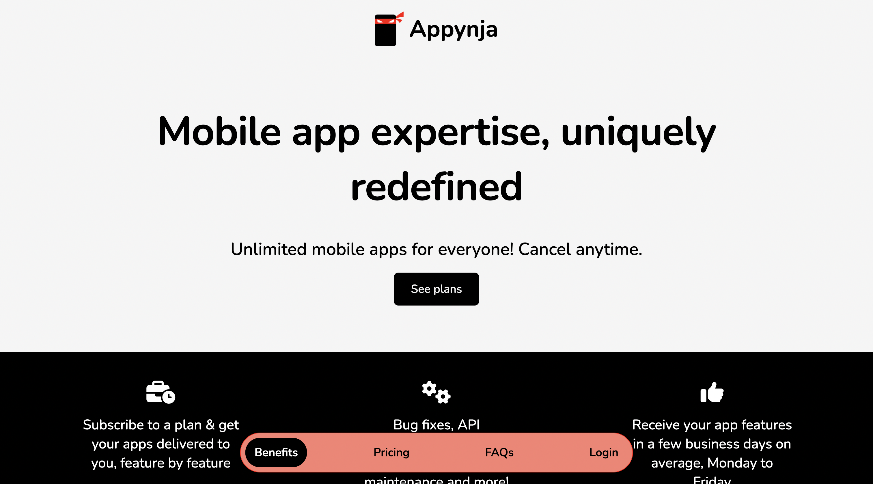 appynja - 移動應用程序作為訂閱 media 2