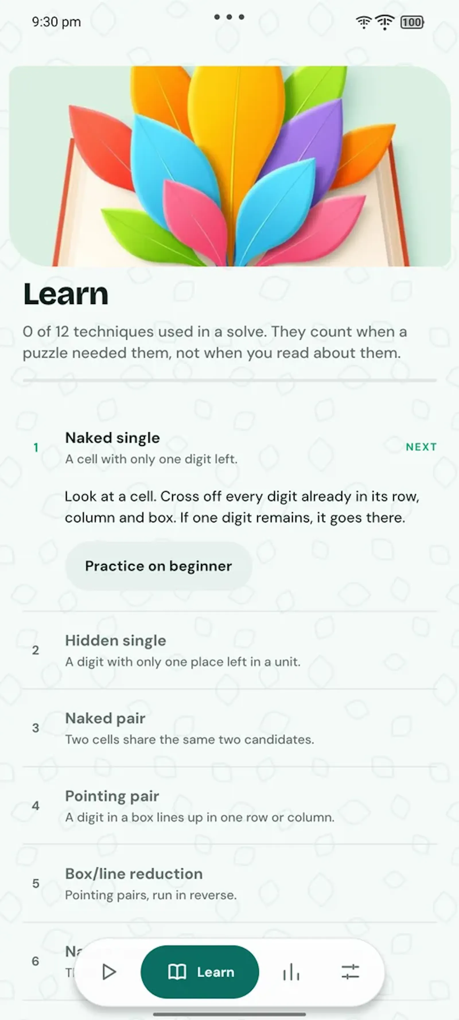 Ninebloom: Sudoku Puzzles screenshot 7
