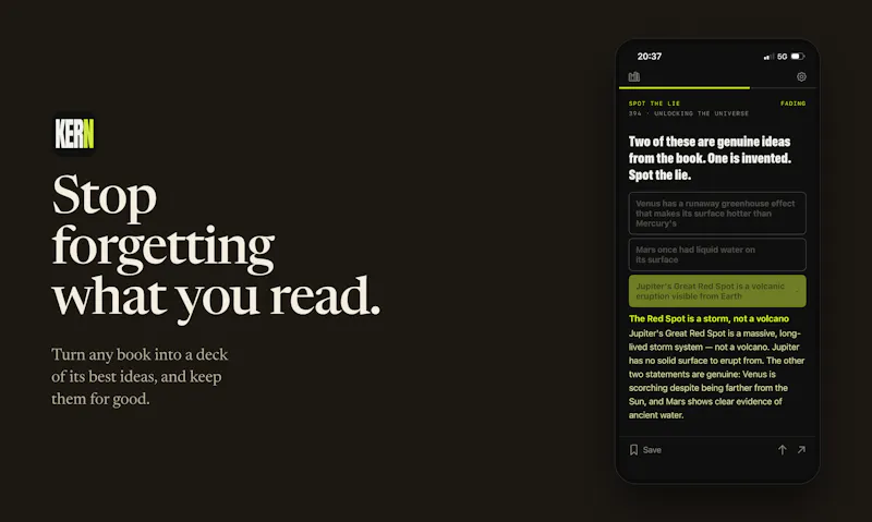 Kern screenshot 2