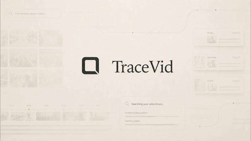 TraceVid screenshot 1 (video preview)