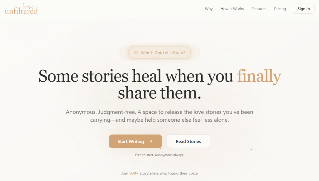 Love Unfiltered gallery image