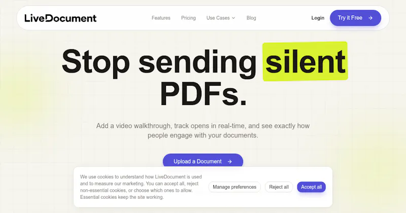 LiveDocument screenshot 2