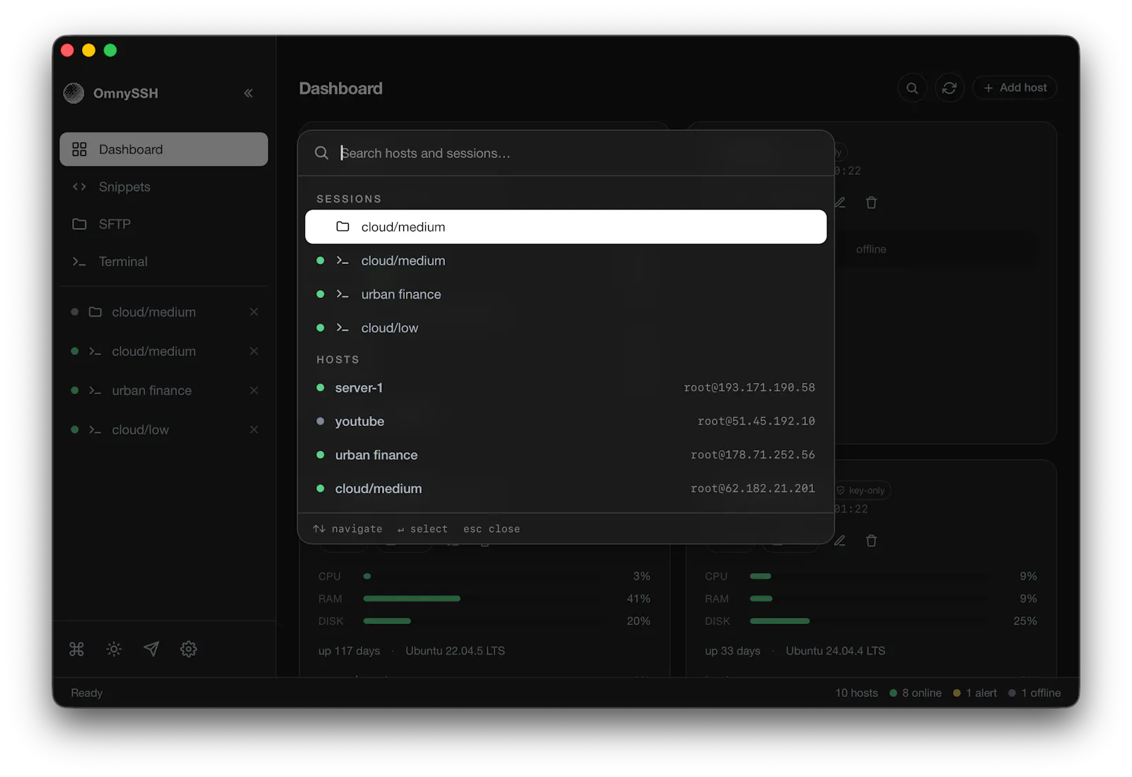 OmnySSH screenshot 3