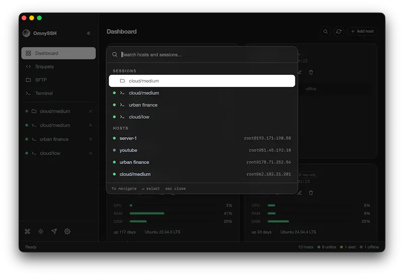 OmnySSH screenshot 3