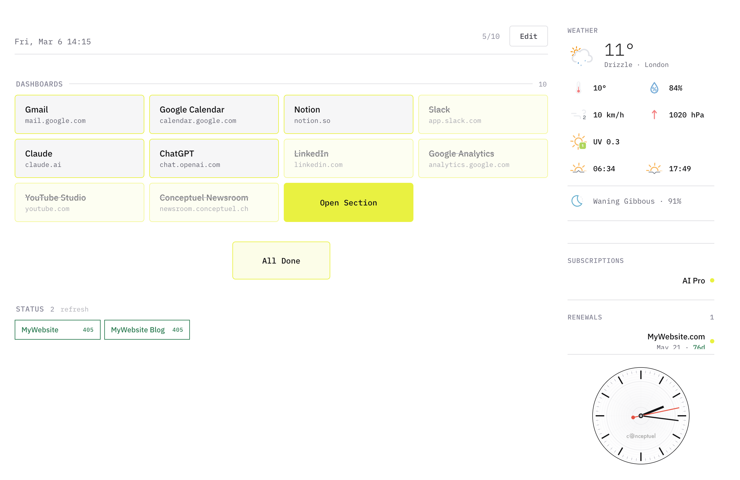 Morgen - Screenshot 2 showing product features and functionality
