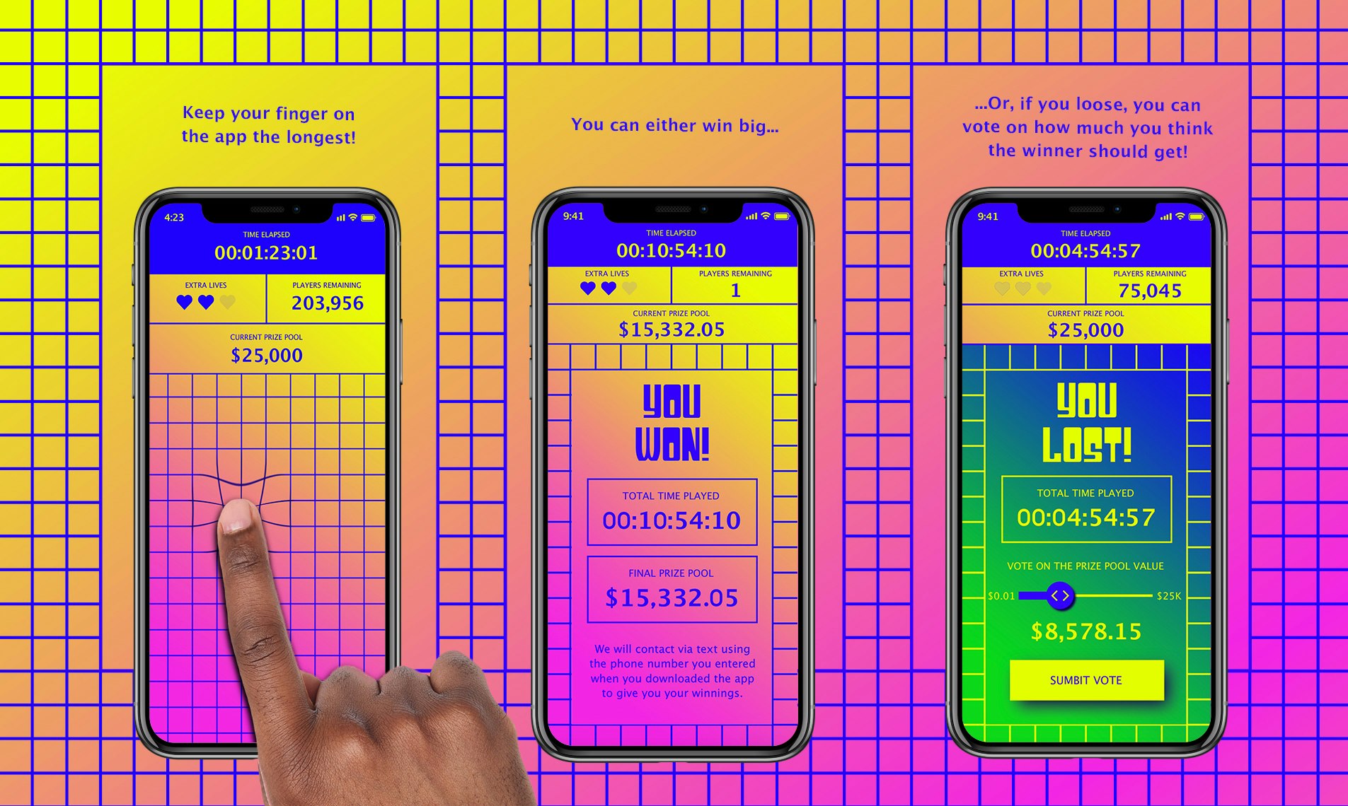 Finger on the App gallery image