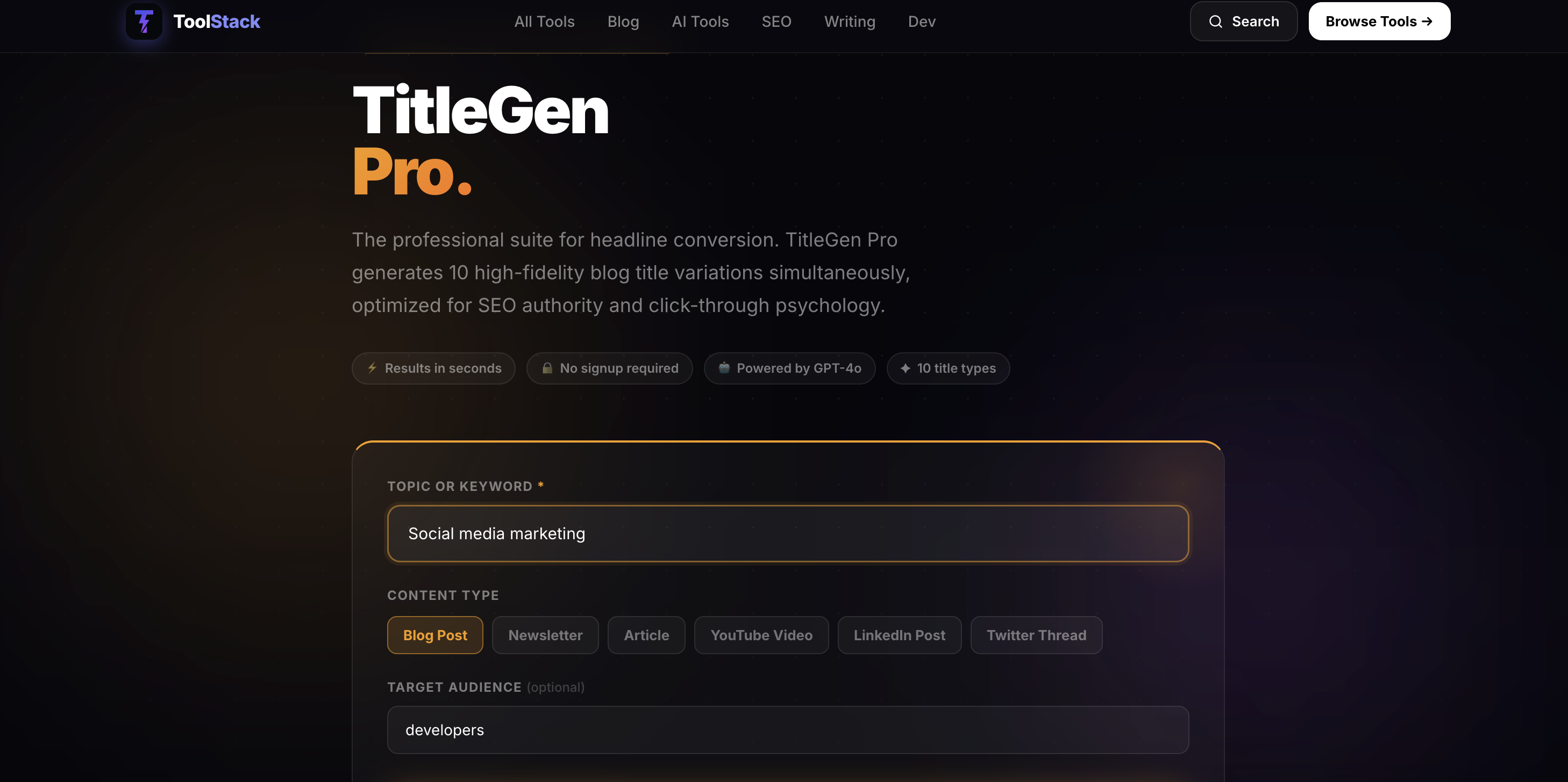 ToolStack gallery image