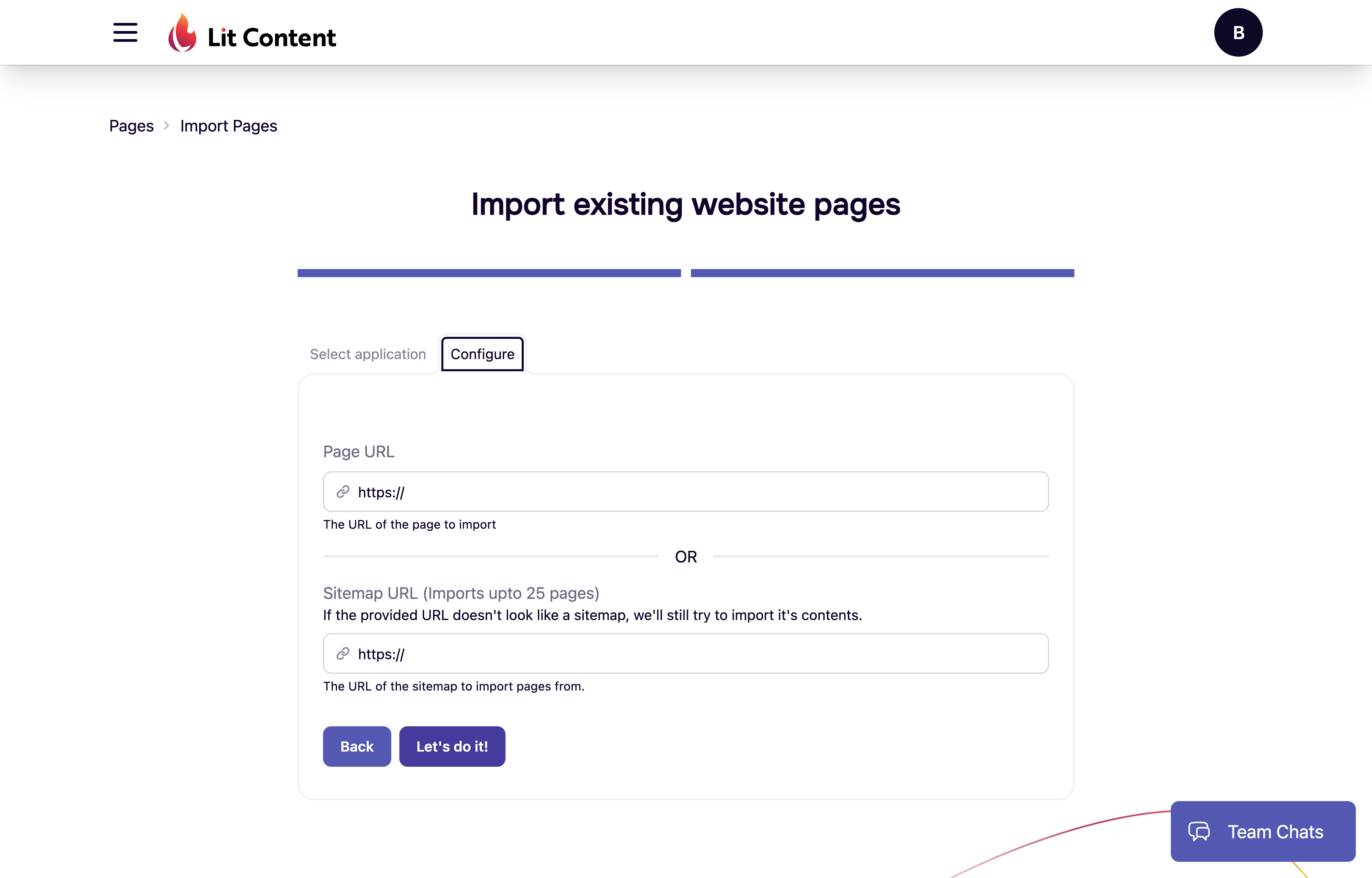 LitContent - Screenshot 4 showing product features and functionality