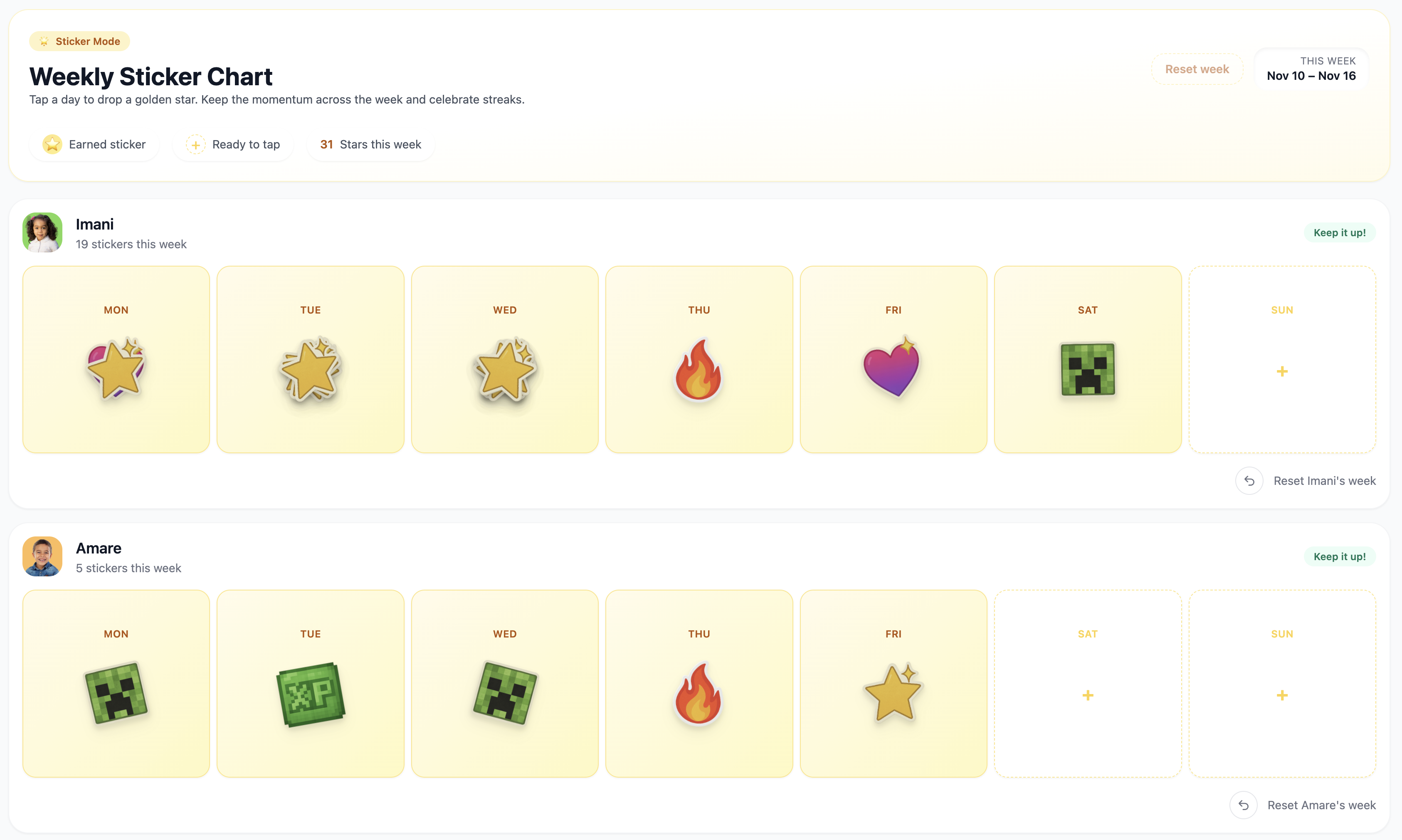 FamilyGoals.io gallery image