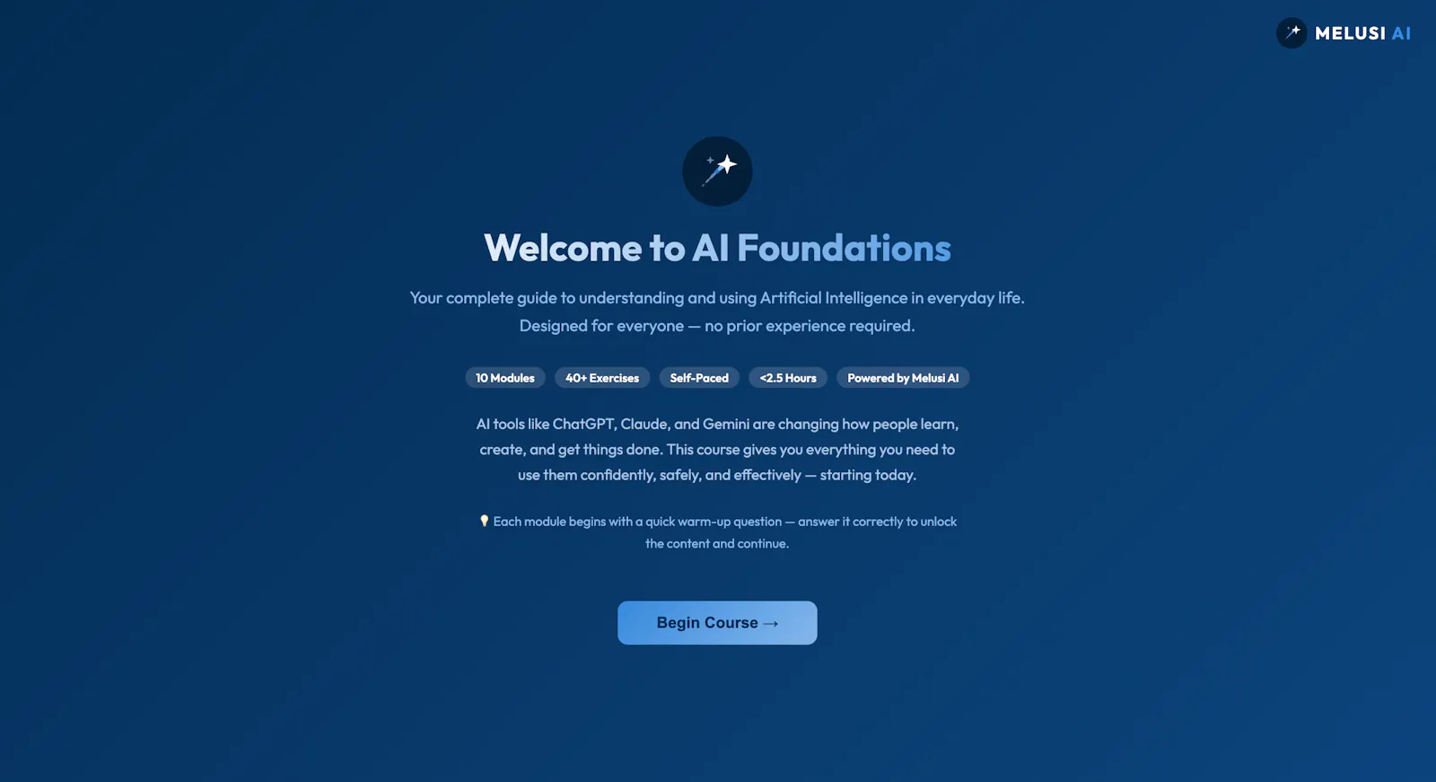 Melusi AI screenshot 2