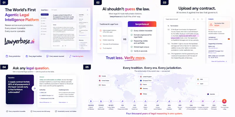 lawyerbase.ai screenshot 1