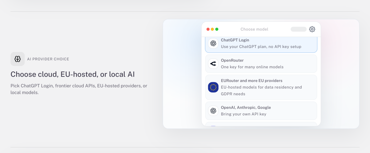 Document.Bot - EU/ Offline AI workspace gallery image