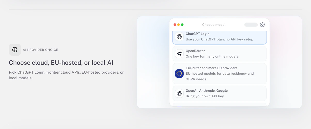 Document.Bot - EU/ Offline AI workspace screenshot 6