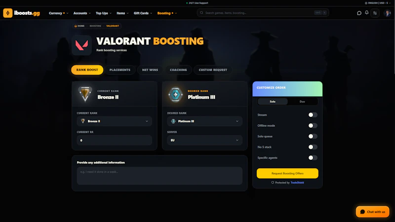 iBoosts screenshot 2