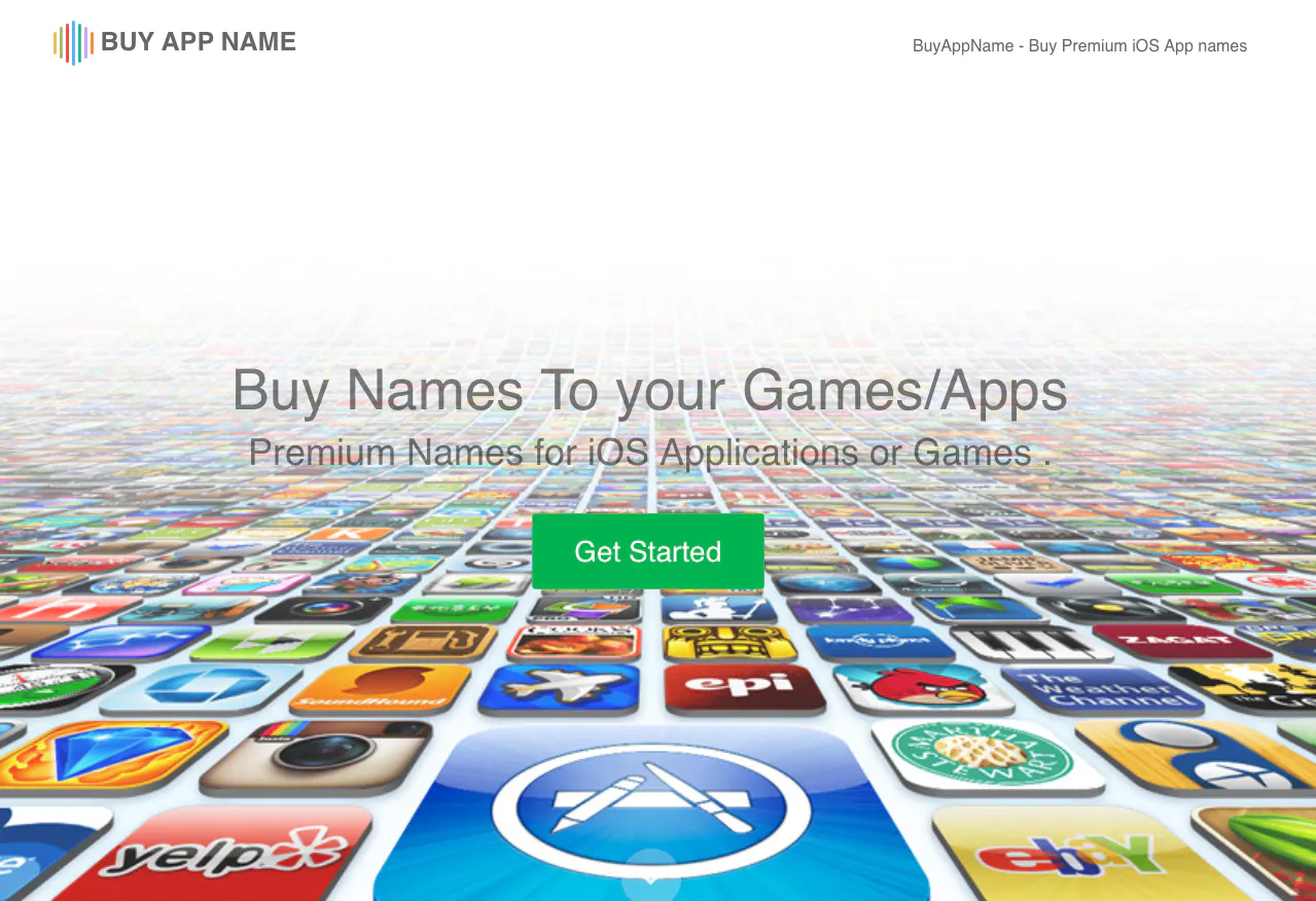 Buy iOS App names