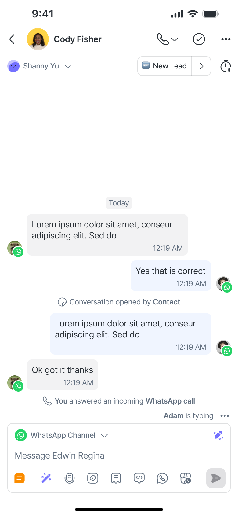 Respond.io Mobile App gallery image