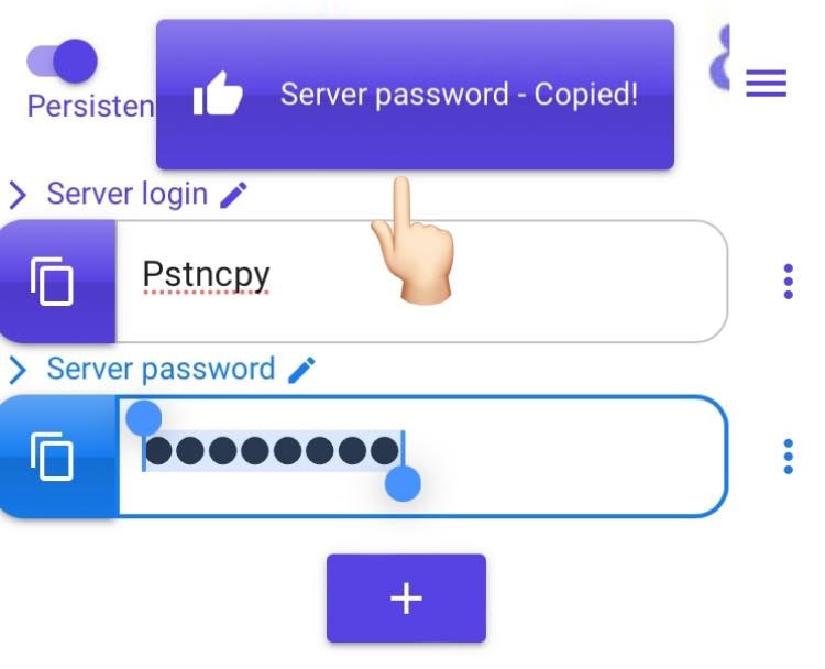 Mídia 2 de Colar e cópia