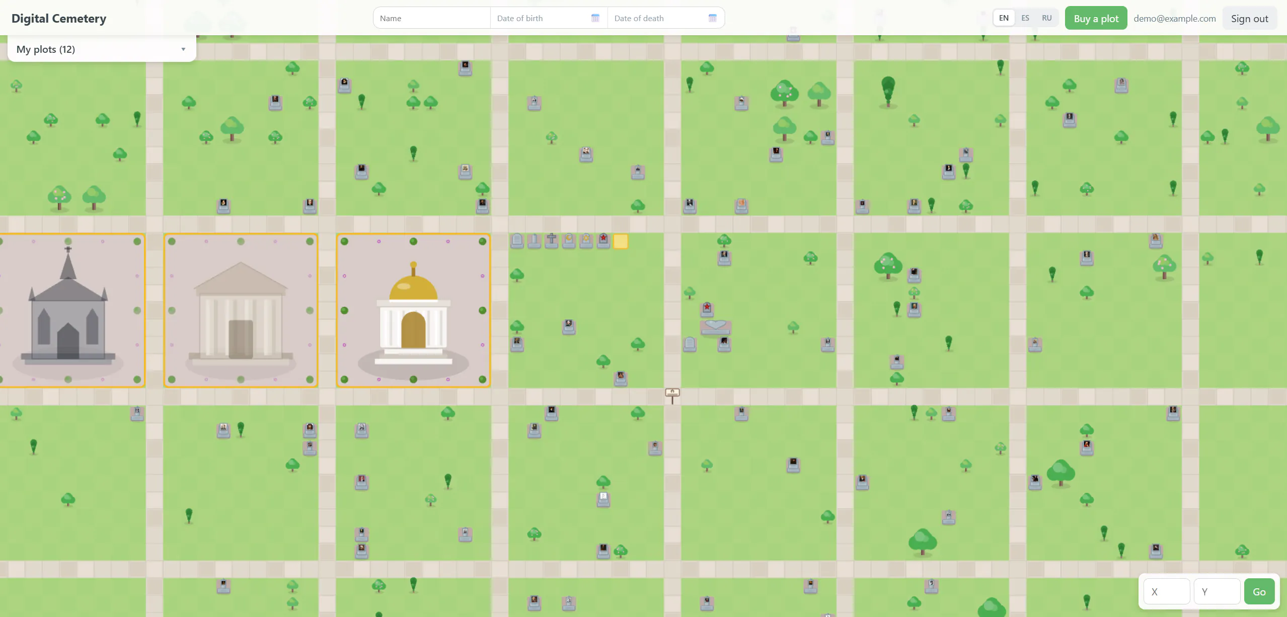 Digital Cemetery gallery image