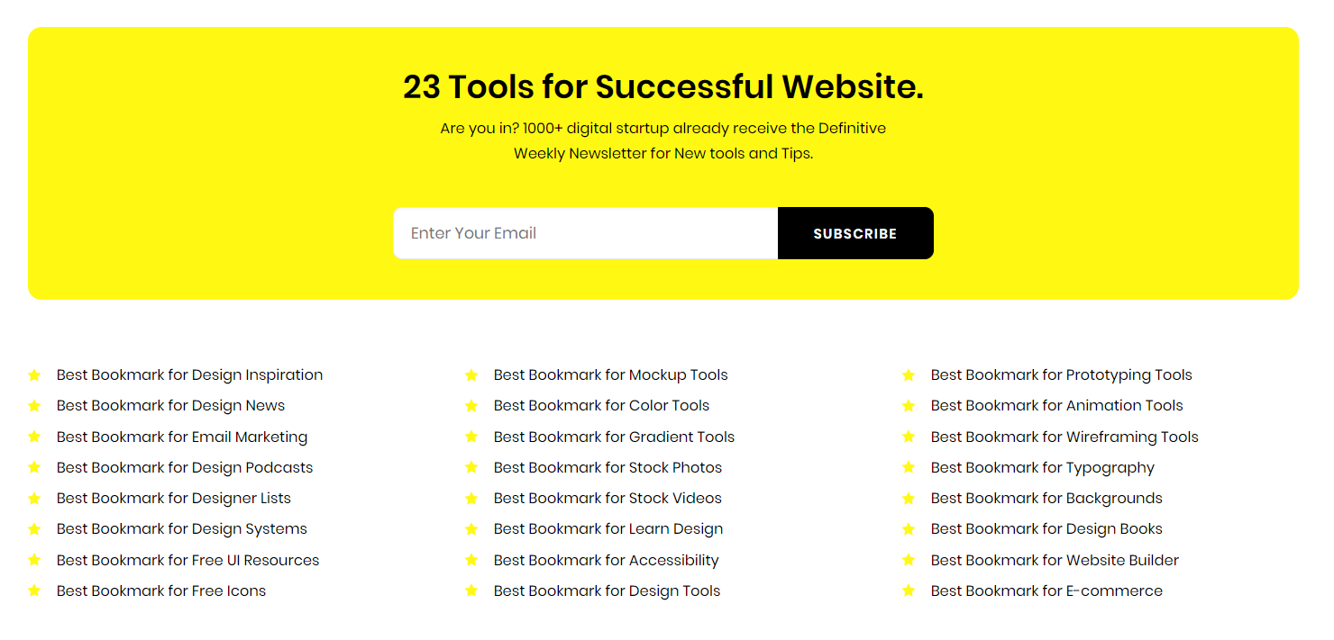 BestofBookmarks gallery image