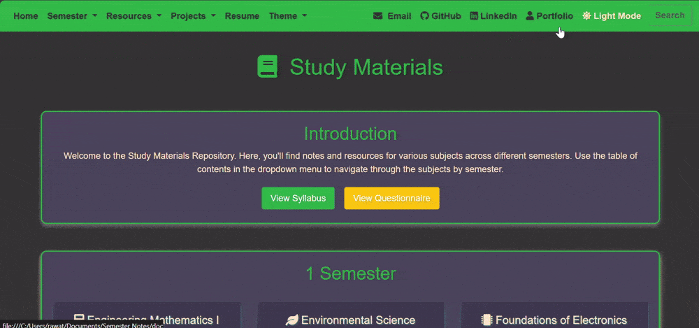 Study Materials logo