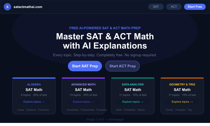 SAT ACT Math AI gallery image