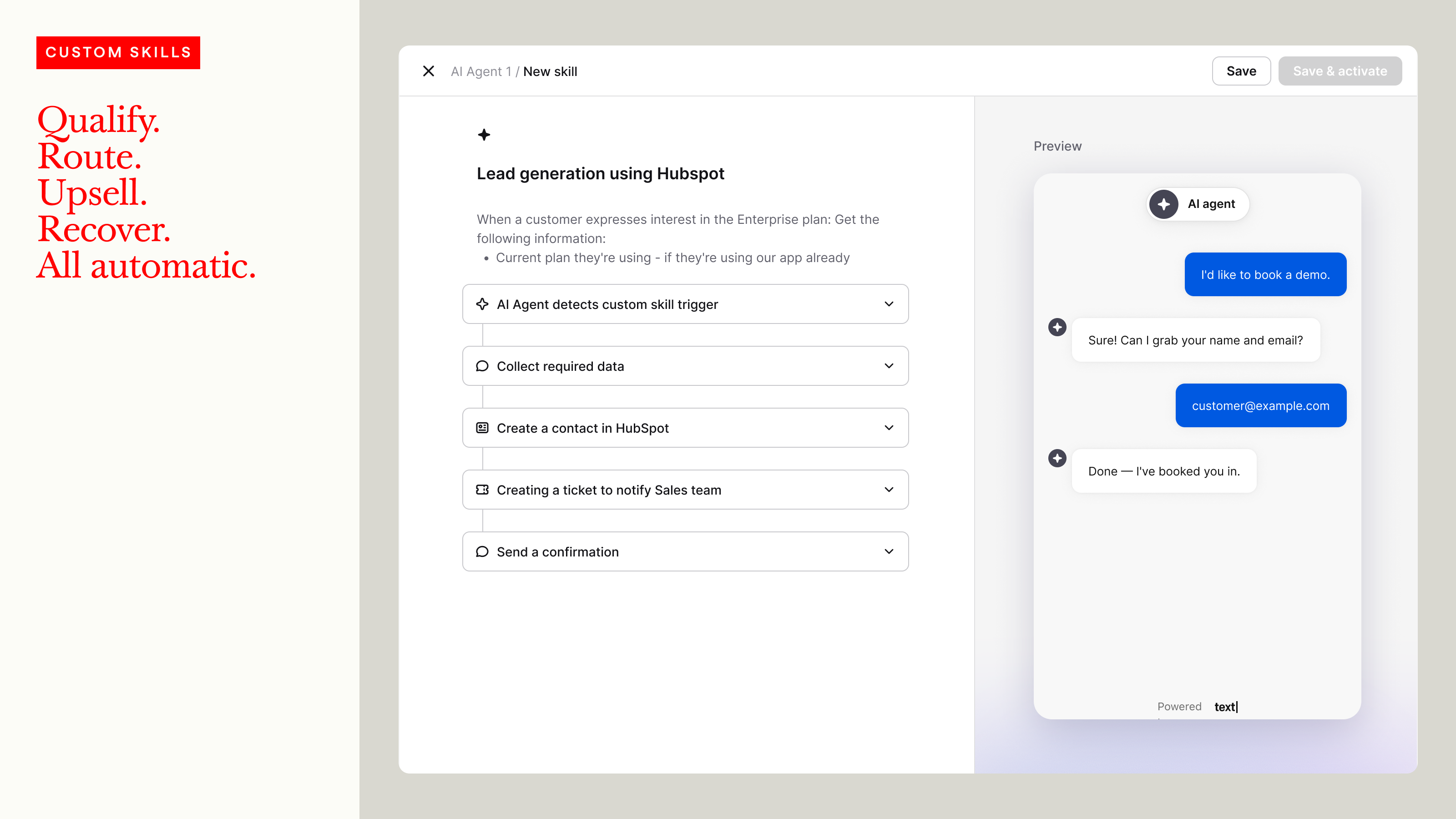 Text - AI Customer Service gallery image