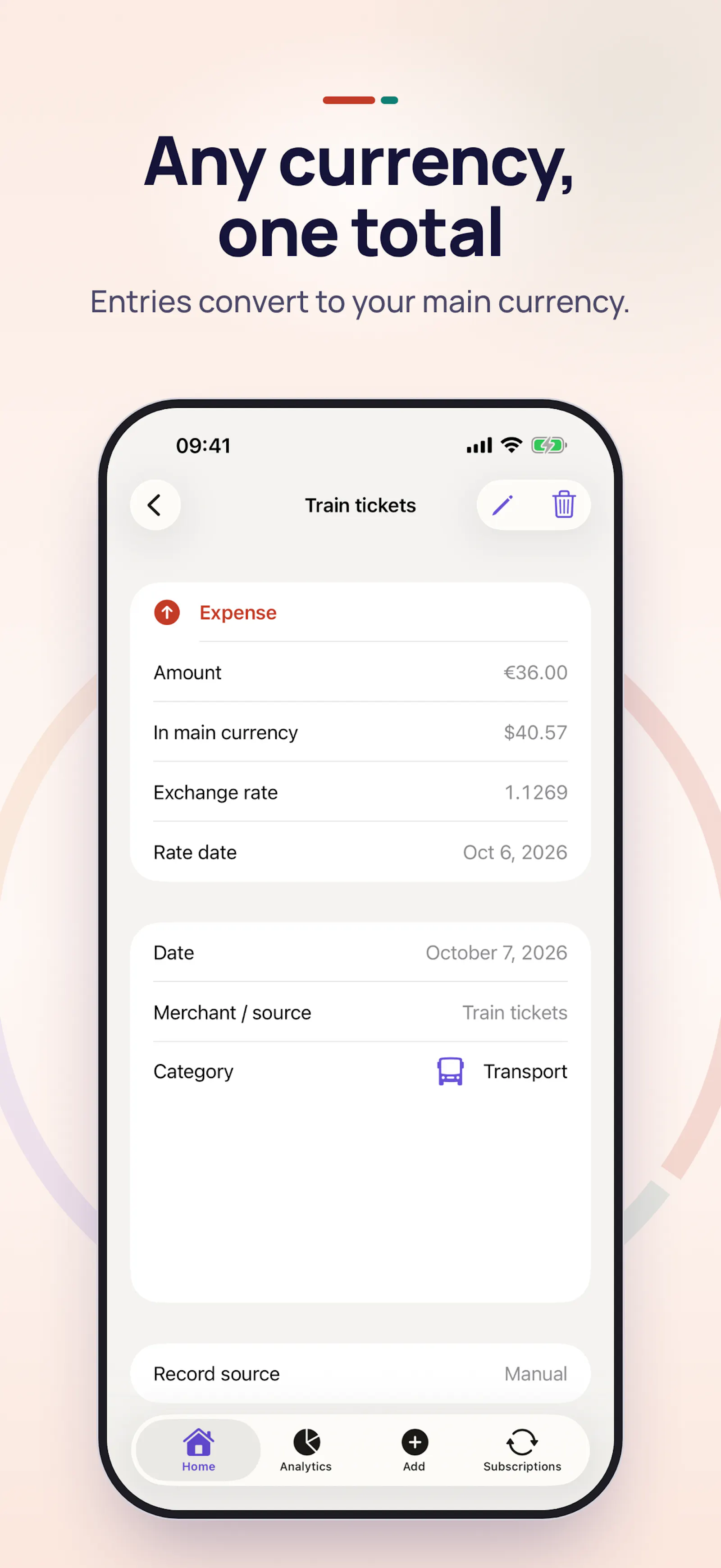 Xpense Budget Manager screenshot 7
