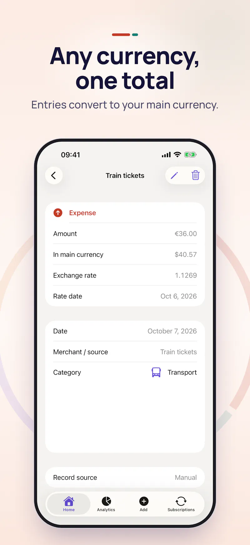 Xpense Budget Manager screenshot 7