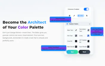 ChatGPT Custom Themes, Tools, PDF Export gallery image