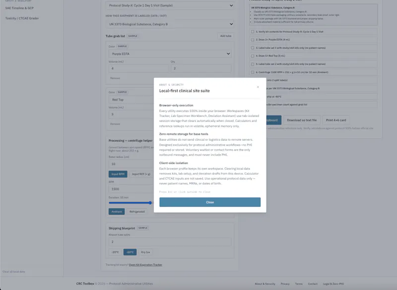 CRC Toolbox screenshot 3