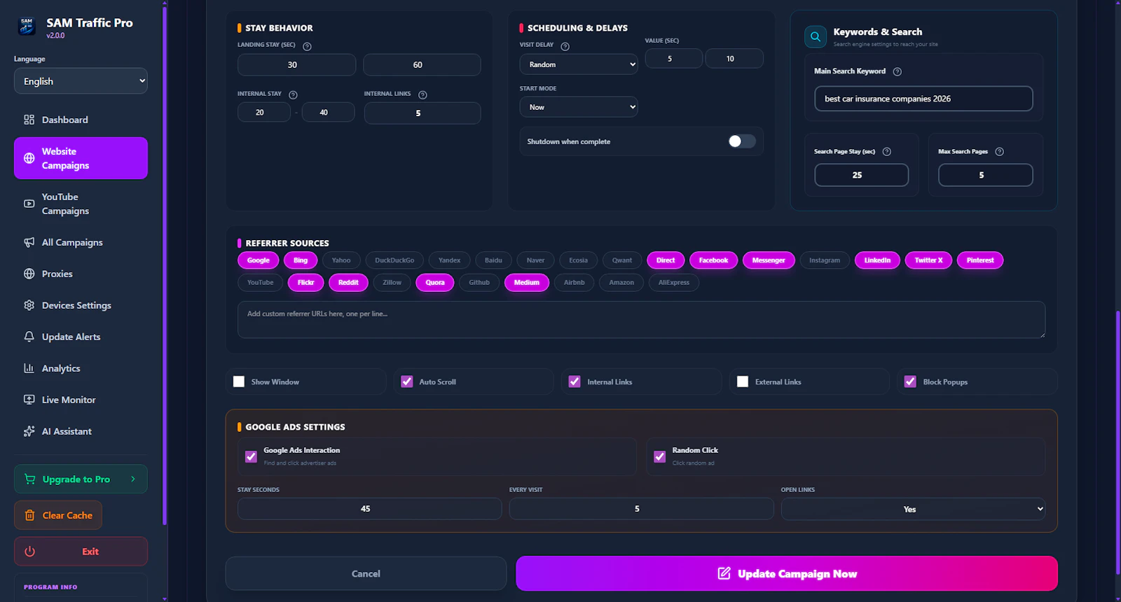 SAM Traffic Pro screenshot 10
