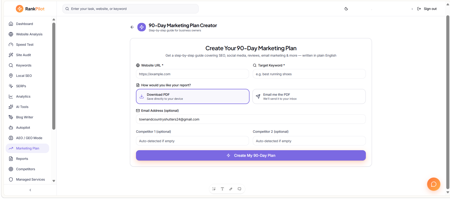 RankPilot AI SEO gallery image