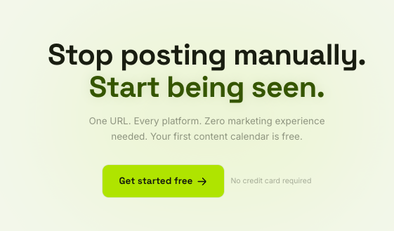 MakeMeSeen - Main product screenshot demonstrating key features and user interface