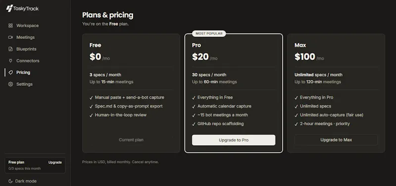TaskyTrack screenshot 4