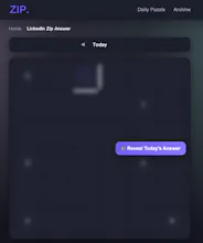 Zip Game — Daily Logic Puzzle gallery image