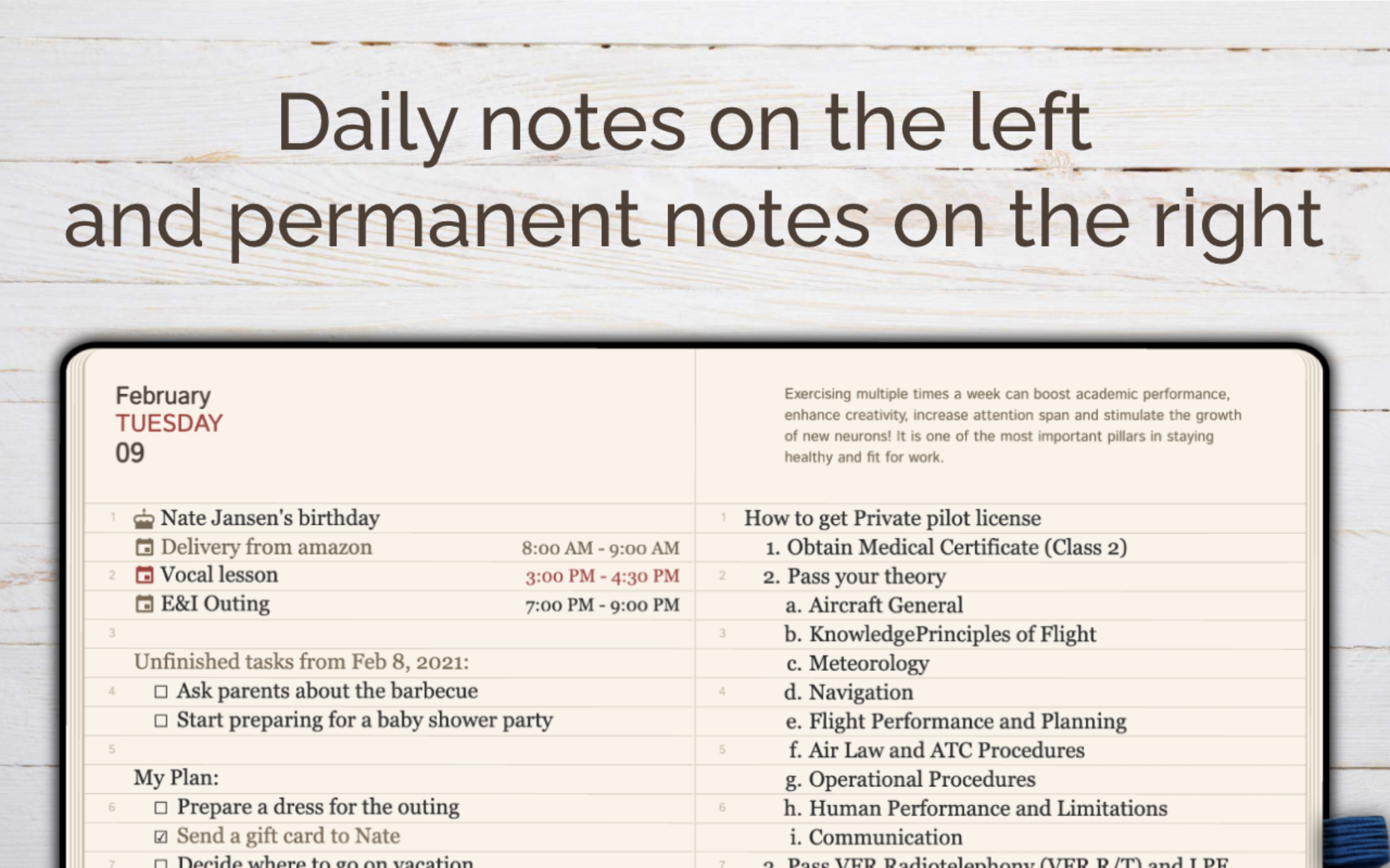 GoodPlan Notes gallery image