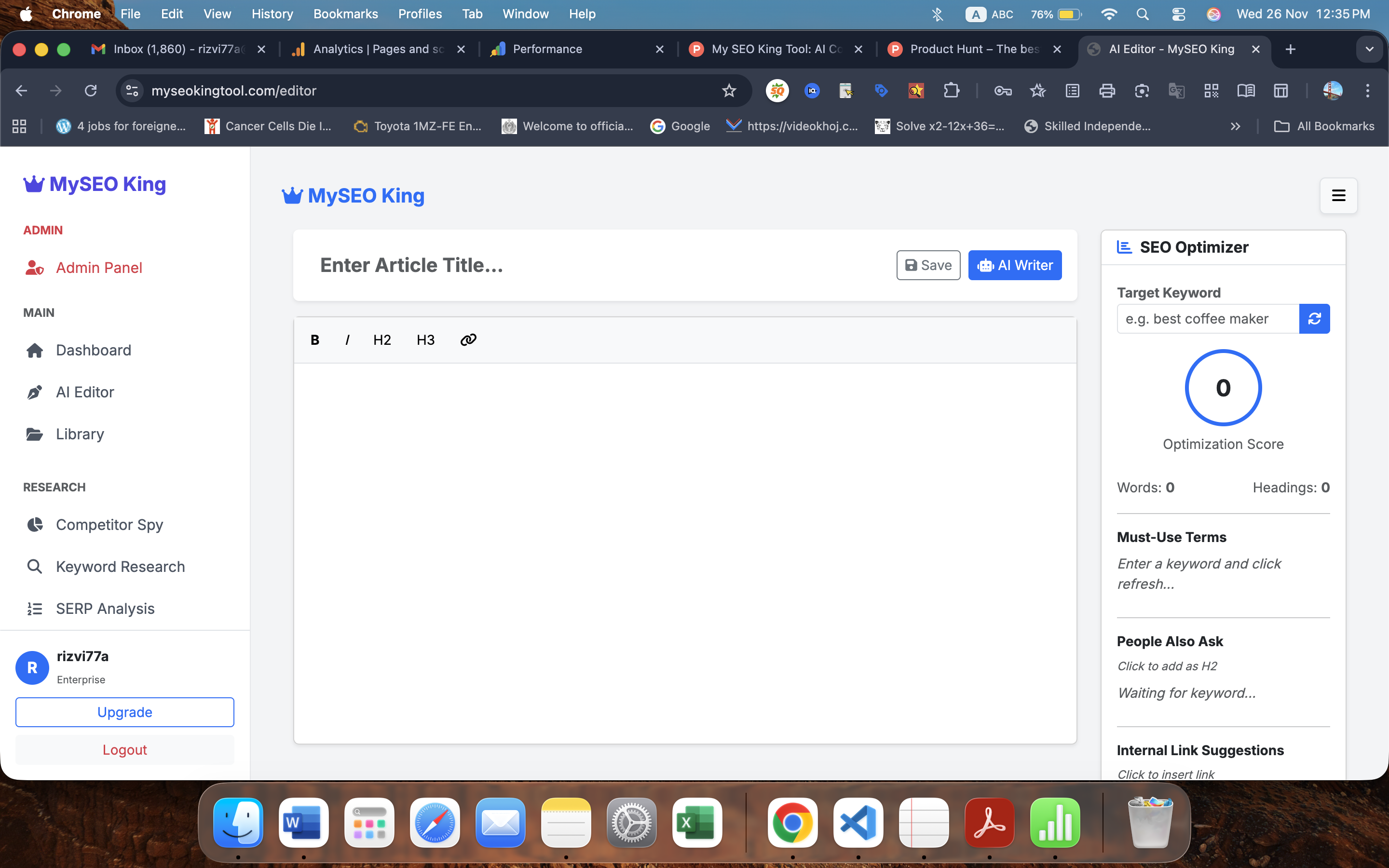My SEO King Tool gallery image