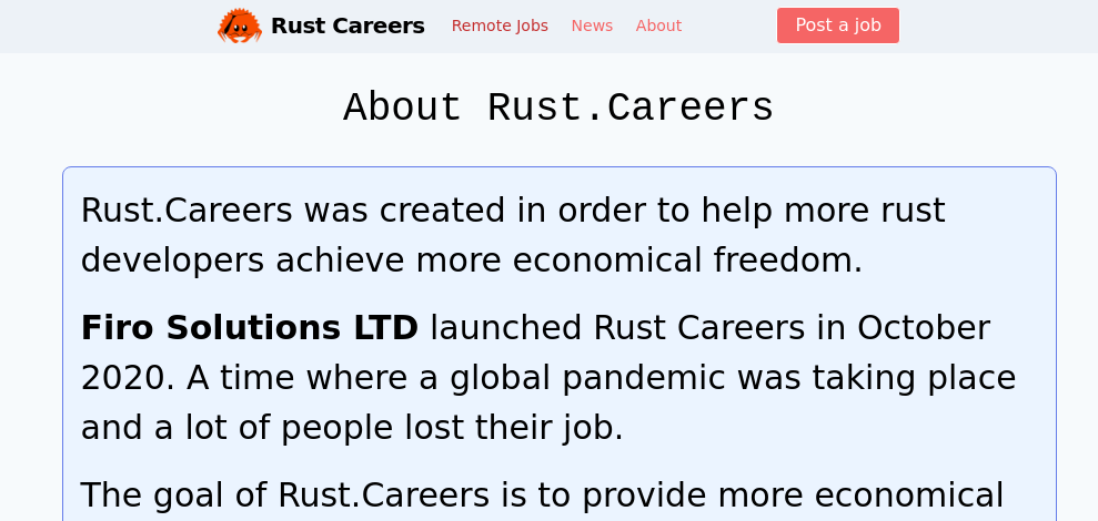 Rust Careers gallery image